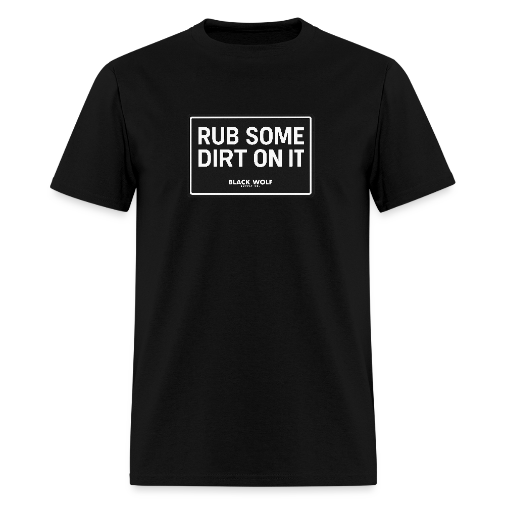 BLACK WOLF : RUB SOME DIRT ON IT - black
