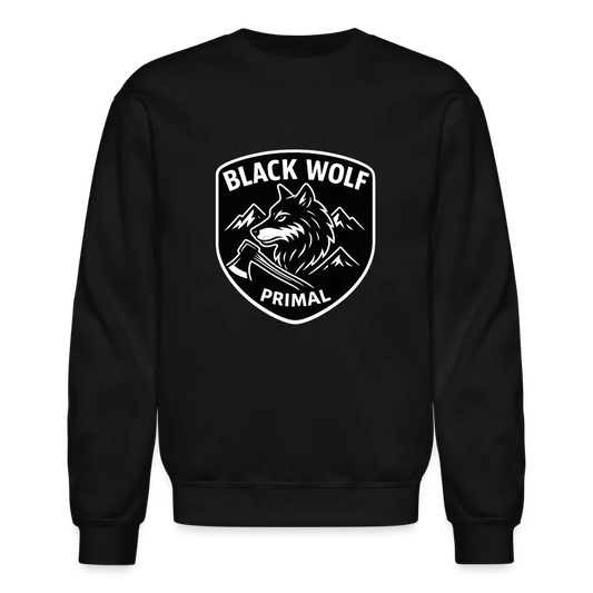 BLACK WOLF : ORIGINAL CREW NECK SWEATSHIRT