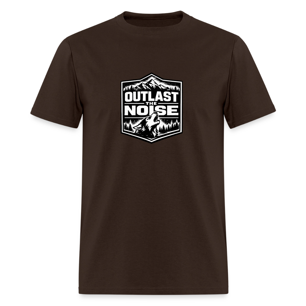 BLACK WOLF OUTLAST THE NOISE - brown