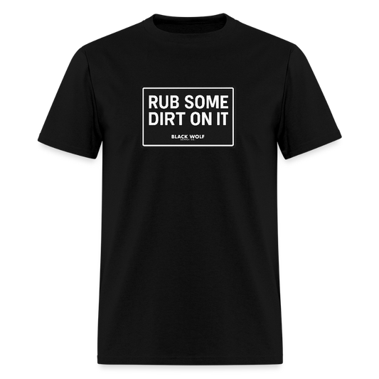 BLACK WOLF : RUB SOME DIRT ON IT - black