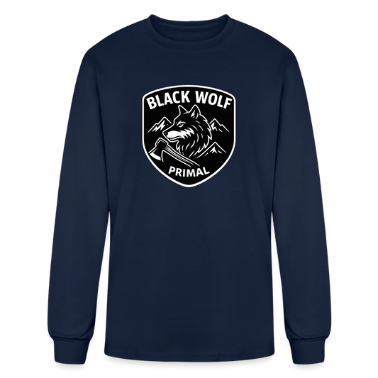 BLACK WOLF :  ORIGINAL LONG SLEEVE