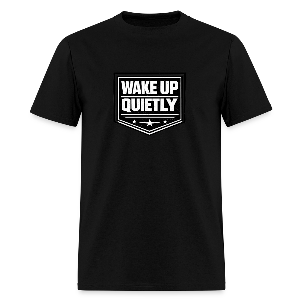 BLACK WOLF WAKE UP QUIETLY - black