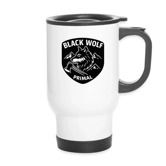 BLACK WOLF : ORIGINAL : TRAVEL MUG